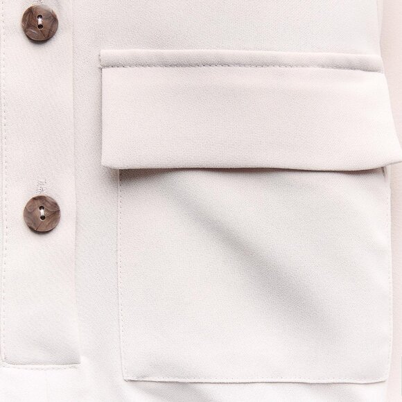 Zara DRAPED WAIST MIDI DRESS - Picture 8 of 9